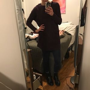 Striped Zara shirt dress